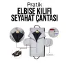 Pratik Elbise Kılıfı Seyahat Çantası