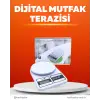 Pratik ve Şık Tasarımıyla Dijital Mutfak Tartısı