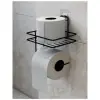 Pratik Yapışkanlı Metal Tuvalet Kağıdı Tutucu