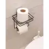 Pratik Yapışkanlı Metal Tuvalet Kağıdı Tutucu