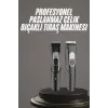 Pro Şarjlı Saç Sakal Tıraş Makinesi Ense Kesme Makinesi Lazer Öncesi Kısaltma
