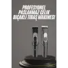 Pro Şarjlı Saç Sakal Tıraş Makinesi Ense Kesme Makinesi Lazer Öncesi Kısaltma