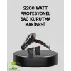 Profesyonel 2200W Fön Makinesi – AC Motorlu, Hızlı Kurutma, Hafif Tasarım