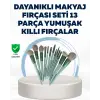 Profesyonel Kullanıma Uygun 13 Parça Makyaj Fırçası Takımı Fiber Kıllı