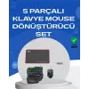 Profesyonel Mobil Oyun Seti | Yüksek DPI Mouse + Ergonomik Klavye