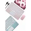 Profesyonel Wifi Q Klavye Bluetooth Klavye Touchpad 10.8 Inç