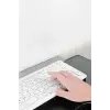 Q Klavye Beyaz Klavye Ve Mouse Seti Kablosuz USB Girişli