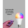 Renk Değiştiren RGB LED Ampul 16 Renk Uzaktan Kumandalı 2025 Model
