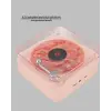 Retro Bluetooth Hoparlör Pembe