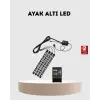 Rgb Araç İçi Led Aydınlatma 12v 48 Led Müzik Kontrollü 4 Şerit Set