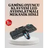 RGB Aydınlatmalı Oyuncu Klavye Mouse – Mekanik Hissiyat, Maksimum Kontrol
