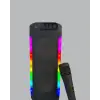 Rgb Işıklı Çift Hoparlörlü Taşınabilir Bluetooth Speaker Ve Mikrofon