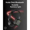 Rgb Işıklı Katlanabilir Bluetooth 5.3 Kulak Üstü Kulaklık