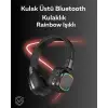 RGB Işıklı Katlanabilir Bluetooth 5.3 Kulak Üstü Kulaklık