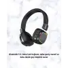 Rgb Işıklı Katlanabilir Bluetooth 5.3 Kulak Üstü Kulaklık