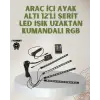 RGB LED Araç İçi Aydınlatma – Kumandalı Sistem