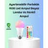 RGBW Teknolojili Akıllı LED Ampul, Zamanlayıcılı