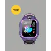 S10 Mor Akıllı Çocuk Saati Konum Takip ve Güvenlik Özellikli
