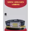 Şarj Edilebilir Led Kafa Feneri 215 Lümen Xpe Cob Güçlü Aydınlatma