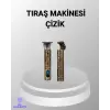 Şarjlı Kablosuz Tıraş Makinesi – 1800 mAh Batarya, Uzun Pil Ömrü, Profesyonel Sessiz Motor