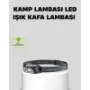 Şarjlı LED Kafa Feneri | 4 Modlu Akıllı Sensörlü Far | Su Geçirmez IPX5 Kamp ve Balıkçı Lambası