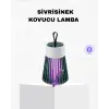 Şarjlı Mor Işıklı Sivrisinek Öldürücü Lamba – Sessiz Ve Kimyasal İçermez