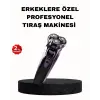 Şarjlı Saç ve Sakal Tıraş Makinesi Kablosuz Kompakt Tasarımlı