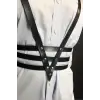 Seksi Günlük Göğüs Deri Harness 1058
