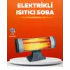 Sessiz Çalışan Quartz Tüp Infrared Isıtıcı 1800W