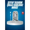 Sessiz Tıklama Çift Modlu Bluetooth Ve Alıcı Şeffaf Mouse Fare