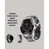 Şık Metal Kasa ve Değiştirilebilir Kordonlarla SW80 Smartwatch