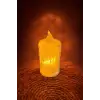 Silindir Işıklı Mum