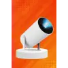 Sinema Projeksiyonu Projektörü ve Dijital Göstergeli Bluetooth Hoparlör Uzun Pil Ömrü HD Kalite
