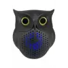 Siyah Bluetooth Hoporlör Baykuş Speaker Bluetooth 5.0 Bağlantılı