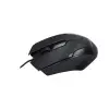 Siyah Mat Desenli USB Kablolu 3D Optik Mouse