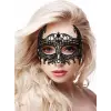 Siyah Renk Dantel Kesim Dantel İşlemeli Balo Parti Maskesi 4 No