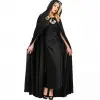 Sİyah Yakalı Pelerin - Vampir Pelerin - Dracula Pelerin 90 cm