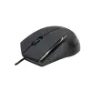 Siyah USB Kablolu 3D Optik Mouse