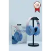 Sn-36 On-ear Kafa Üstü Kablosuz  Kulaklık Bluetooth 5.1  Blue