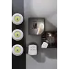 Spot Lamba Led Işık 3lü Uzaktan Kumandalı Pilli Yapışkanlı Kablosuz