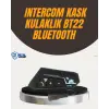 Su Geçirmez BT22 Bluetooth Kask Kulaklığı GPS ve Müzik Uyumlu