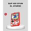 SUP Retro El Konsolu – 500 Oyun, 2 Oyunculu, 3 İnç Ekran, Taşınabilir Şarjlı Atari