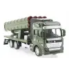 Sürtmeli Die Cast Metal Roketatar Rampalı Askeri Kamyon