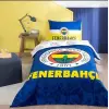 Taç Lisanslı Tek Kişilik Nevresim Takımı Fenerbahçe Palamut