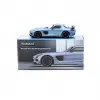 Tarmac Works 1/64 Mercedes-Benz SLS AMG Coupé Black Series Matte Blue