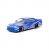 Tarmac Works 1/64 VERTEX Toyota Mark II JZX100 Blue Metallic