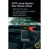 Araç İçi Jump Starter ve Powerbank | 1200A Akü Takviye, Hava Kompresörü, LED Işıklı LCD Ekranlı