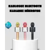 Taşınabilir Karaoke Mikrofon – Bluetooth, USB ve AUX Girişli