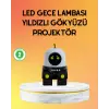 Taşınabilir Lityum Bataryalı Led Gece Lambası ve Projektör