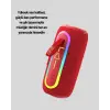 Taşınabilir Şarjlı Bluetooth Hoparlör Güçlü Bas